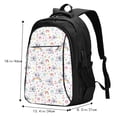 thumbnail image 5 of Honeii Cute Koala for Travel Laptop Backpack, Business Laptops Backpack with USB Charging Port, College High School Computer Bag for Men Women, 5 of 7