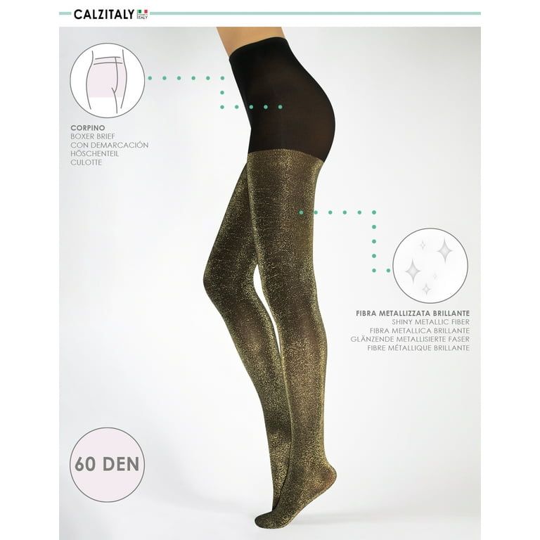 Lurex tights