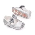 thumbnail image 6 of Otqutp Children Soft Sole Sneakers Baby Girls Boys Bowknot Sandals Outdoor Casual Princess Shoes Leather Shoes Toddler First Walking Shoes, 6 of 6