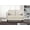 Beige, variant on US Pride Furniture Matsuko 57.48'' Rolled Arm Polyester Loveseat , Gray