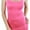 Fuchsia, variant on ToBeInStyle Women's 21 Inch Long Nylon Camisole - Bright Orange - One Size