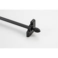 thumbnail image 1 of Zoroufy 01911-03976 72 in. Heritage Fluted Tubular Stair Rod Set Extended Brackets Pineapple Finial in Wrought Iron, 1 of 1