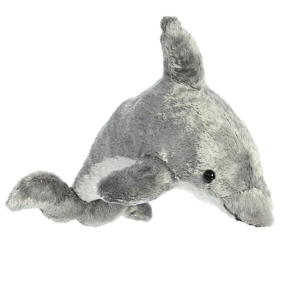 Aurora - Small Gray Mini Flopsie - 9" Dorsey - Adorable Stuffed Animal