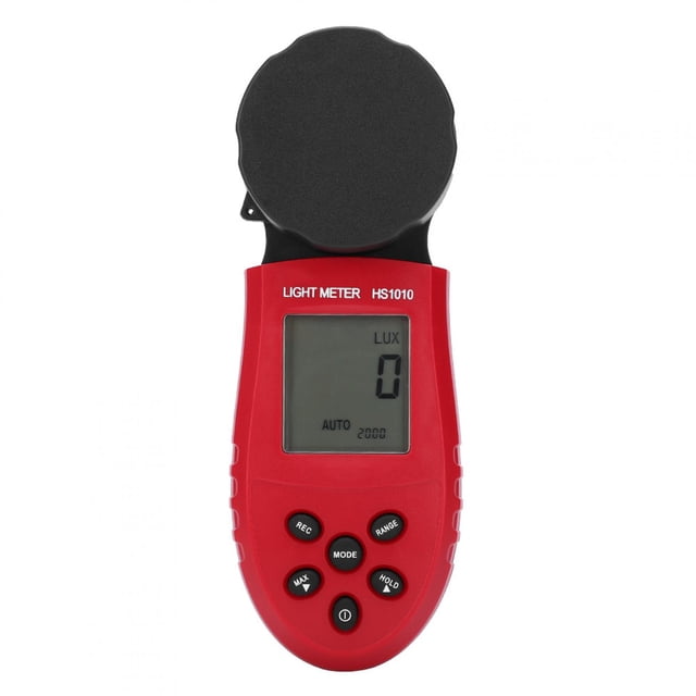 Medidor de luz NikouMX HS1010 portátil con pantalla digital compacto y liviano