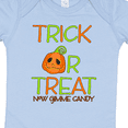 thumbnail image 4 of Inktastic Trick or Treat Now Gimme Candy with Halloween Pumpkin Boys or Girls Baby Bodysuit, 4 of 5