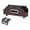 Brown, variant on 4-in-1 Car Backseat Organizer with Cup Holders & Tissue Box, Multifunctional Hanging Storage Box for Car Seat Headrest, Features Hooks and Phone Holder, Keep Your Vehicle Clean & Organized for Travel