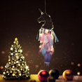 thumbnail image 3 of Hanging Dreamcatcher Creative Shape Vibrant Color Non-Glaring Lanyard Design Wide Application Multiple Styles LED Dreamcatcher Wall Hanging Decoration Home Supplies, 3 of 8
