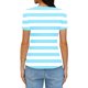 thumbnail image 5 of Xuyuer Print Fitted Pencil Top - Women's Casual Unstructured Round Neck Short Sleeve Shirt Matching Set for Office Chic Ensembles, Dinner Date Nights & Modern Separates Wardrobe Styling, 5 of 5