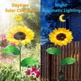 thumbnail image 4 of LED Solar Sunflower Outdoor Lawn Light IP65 Waterproof Pathway Yard Wedding Holiday Garden Decoration Solar Flowers Lamp, 4 of 7