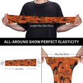 thumbnail image 2 of Sun Protection Arm Sleeves for Men Women, halloween elements cat Sleeves to Cover Arms with Thumb Hole Cooling Sleeve, 2 of 6