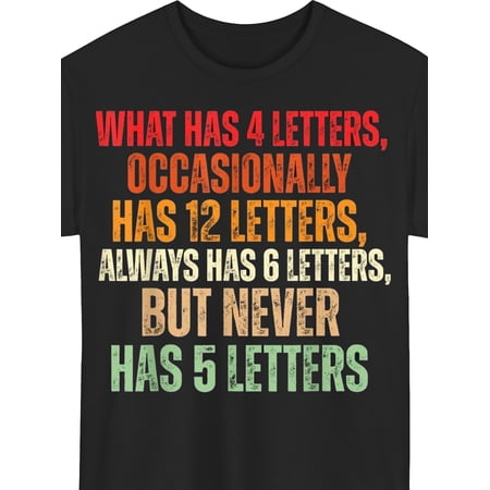 Fun Grammar Pun T-Shirt Suitable for Grammar & Teachers - Humorous Wordplay with Puns, Machine Washable Crew Neck Short Sleeve Shirt, Gift for Language Lovers, Casual Wear