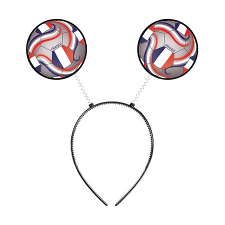 France Soccer Bopper Headbands, Pack of 4