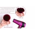 thumbnail image 4 of Imitation Rabbit Fox Fur Keyring Christmas Elk Keychain Lovely Fluffy Key Holder Pendant Purse Bag Car Key Friends，Mint Green, 4 of 4