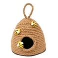 thumbnail image 2 of Bee Hive Decor Honey Bee Tiered Tray Decor Summer Spring Honeybee Decorations Mini Jute Farmhouse Beehive for Kitchen Table Shelf Home Coffee Bar Themed Party, 2 of 5