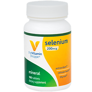 Selenium 200mcg  Mineral Supplement to Support Cellular  Heart Health, Once Daily Antioxidant, Gluten Free  Defends Against Free Radicals (100 Tablets) by The Vitamin