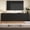 Black, variant on Heynemo Carved Sideboard with Storage, 63" Modern Buffet Cabinet with Mirrored Door and Adjustable Shelves, Accent Cabinet for Entryway, Dining Room, Living Room, White