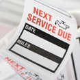 thumbnail image 5 of 100pcs/roll Oil Change/service Reminder Stickers Window Sticker Car Sticker, 5 of 5