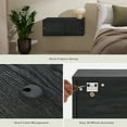 thumbnail image 3 of Mopio Lauren 31" Floating TV Stand, Wall-Mounted Media Console with Storage, Modern Farmhouse Entertainment Center, 3 of 6