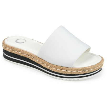 

Journee Collection Womens Rosey Tru Comfort Foam Wedge Heel Espadrille Sandals