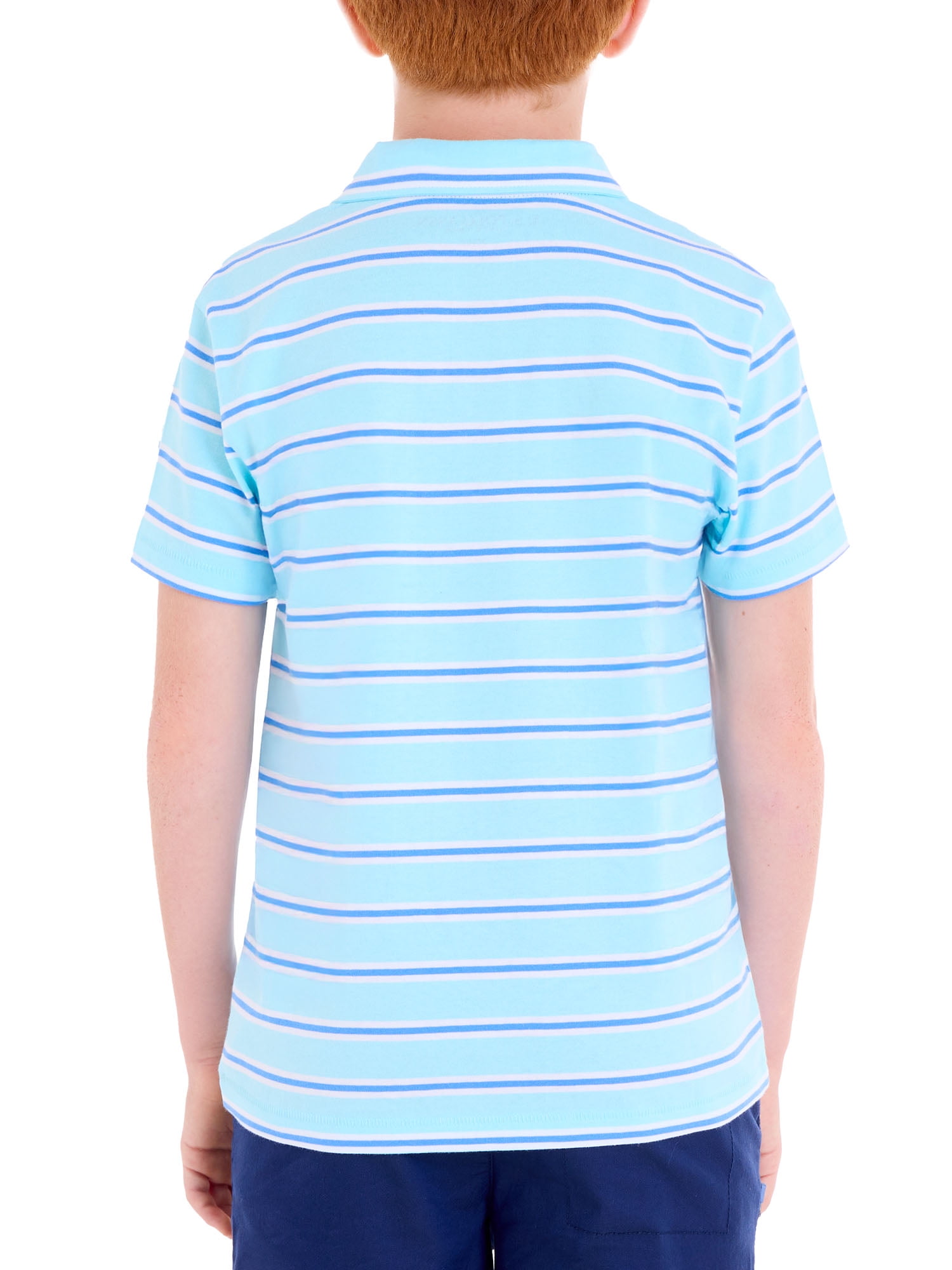 U.S. Polo Assn. Boys Everyday Play Jersey Polo, Sizes 4-18