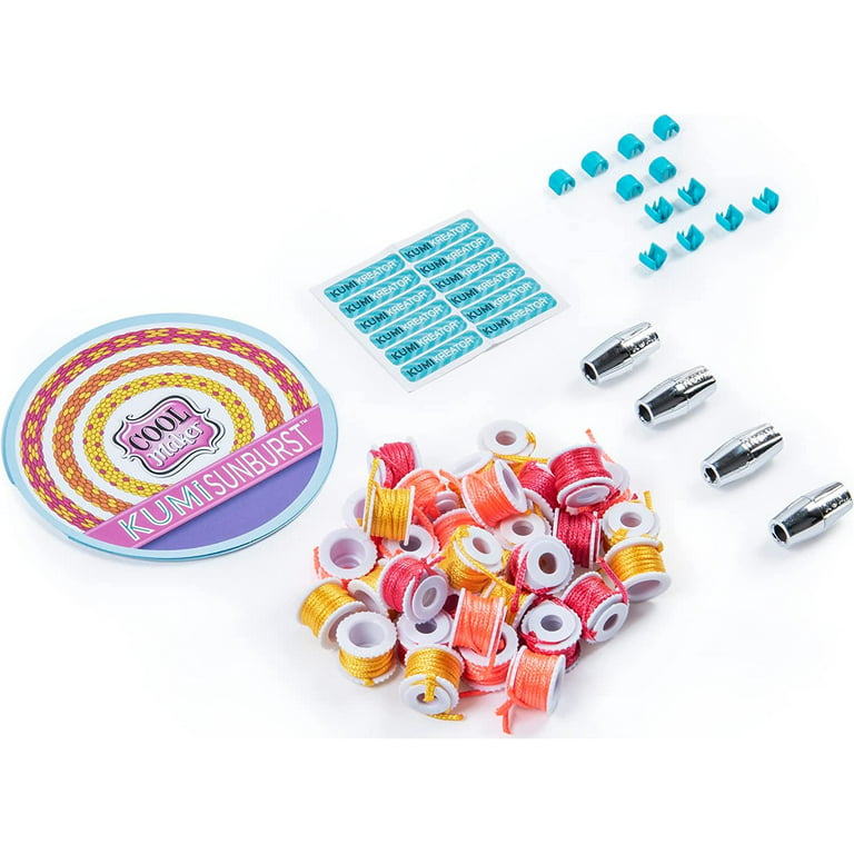  Cool Maker, KumiKreator Rose Mini Fashion Pack Refill,  Friendship Bracelet Activity Kit : Toys & Games