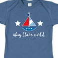 thumbnail image 4 of Inktastic Nautical Baby Boy Ahoy Sailboat Boys Baby Bodysuit, 4 of 5