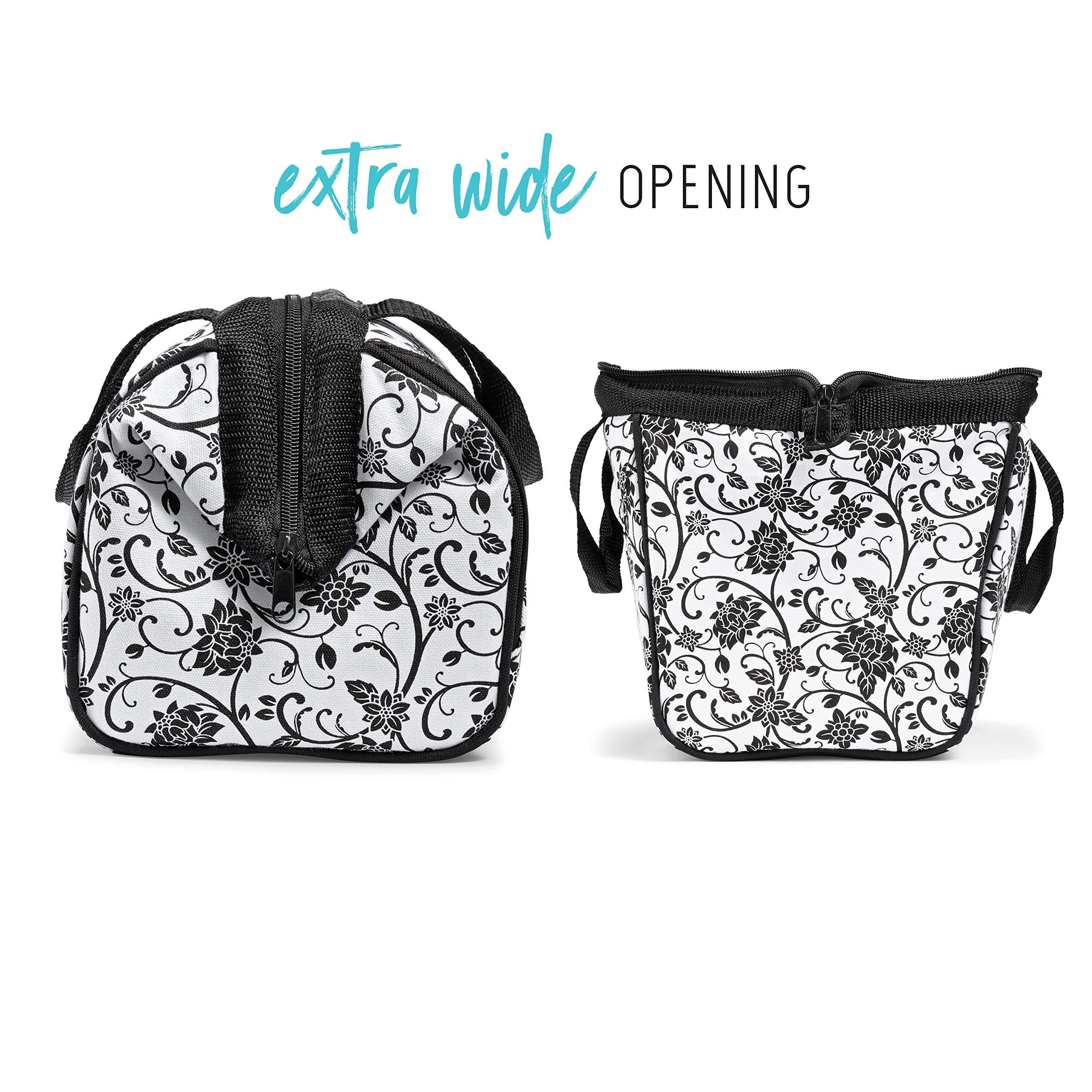 zebra lunch bag