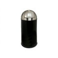 thumbnail image 2 of Genuine Joe Push Receptacle 14"diameter x 29"H 12 Gal. BK/SR 58886, 2 of 13