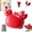 Red, variant on Crab Multifunctional Bottle Opener, 4-in-1 Magnetic Fridge Tool with Scissors, Box Cutter & Opener for Kitchen, Home & Camping,red