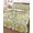 Celadon, Pale Gold, Ivory, Sage, variant on Quilt King Size Bedding Set, Yellow Green Floral Reversible Summer Quilt 3 Pieces, Vintage Classic Flowers Botanical Lightweight Bedspreads Coverlets with 2 Pillow Shams for All Seasons