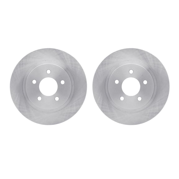 Dynamic Friction Company Rear Brake Rotors 6002-54052