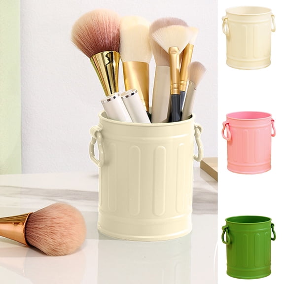 Makeup Brush Holder, Rotating Makeup Organizer, Makeup Brushes Cup,for Vanity Decor,Bathroom Countertops,Desk Storage Container,Cosmetic Display cases