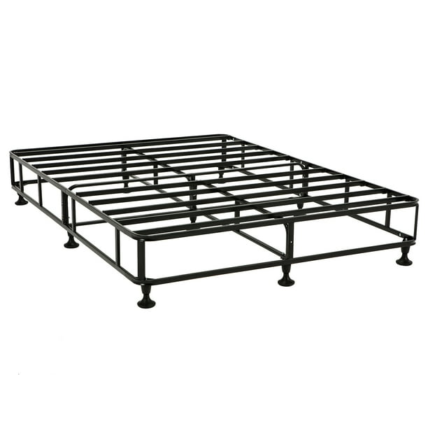 Uenjoy 8 Inch High Smart Box Spring Metal Bed Frame Mattress Foundation