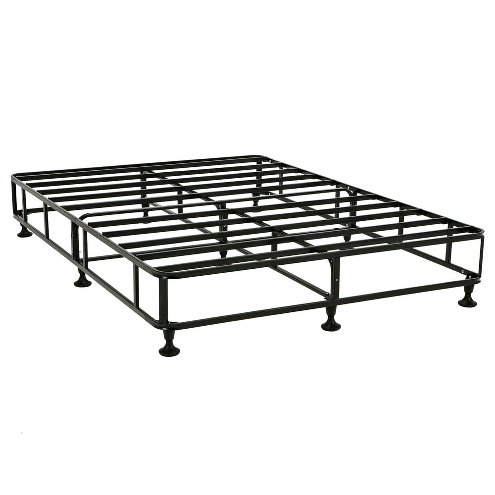 Uenjoy 8 Inch High Smart Box Spring Metal Bed Frame Mattress Foundation