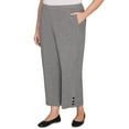 thumbnail image 3 of Alfred Dunner Womens Plus-Size Button Cuffed All Around Elastic Ankle Pant, 3 of 4