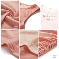thumbnail image 5 of Robe Décontractée pour Femmes Col Rond Froncée Été Sans Manches Débardeur Bodycon Mini Robes Courtes, 5 of 5