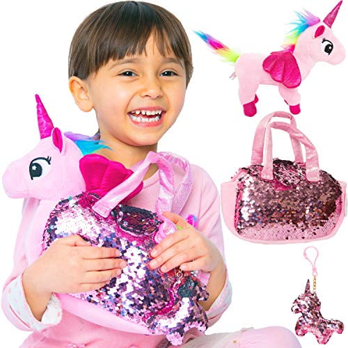 Unicorn Gifts For Girls Party Bag Toys Xmas Birthday Present 3 Sets Christmas 