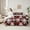 Red Black, variant on Feelyou Gingerbread Man Twin Bedding Sets 7-Piece for Kids, Christmas Dessert Bedding Comforter Set, Xmas Tree Geometric Reversible Sheet Sets, Ultra Soft Home Decor