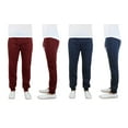 thumbnail image 3 of 2 Pack Mens Fleece Jogger Pants, 3 of 16
