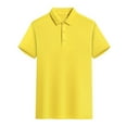 thumbnail image 1 of Camisa de manga corta con cuello para hombre: ventilación de malla, polo de golf de secado rápido, tallas M-XXXXL, 1 of 2