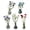 multicolour B, variant on Naittoop 10 pack Mini Vase Glass Magnets for Fridge,Tiny Magnetic Glass Vases Refrigerator Accessories, Real Flowers Pot Magnet,Plants Pot Locker Office Kitchen Decor,Cute Magnet Vase 1 in