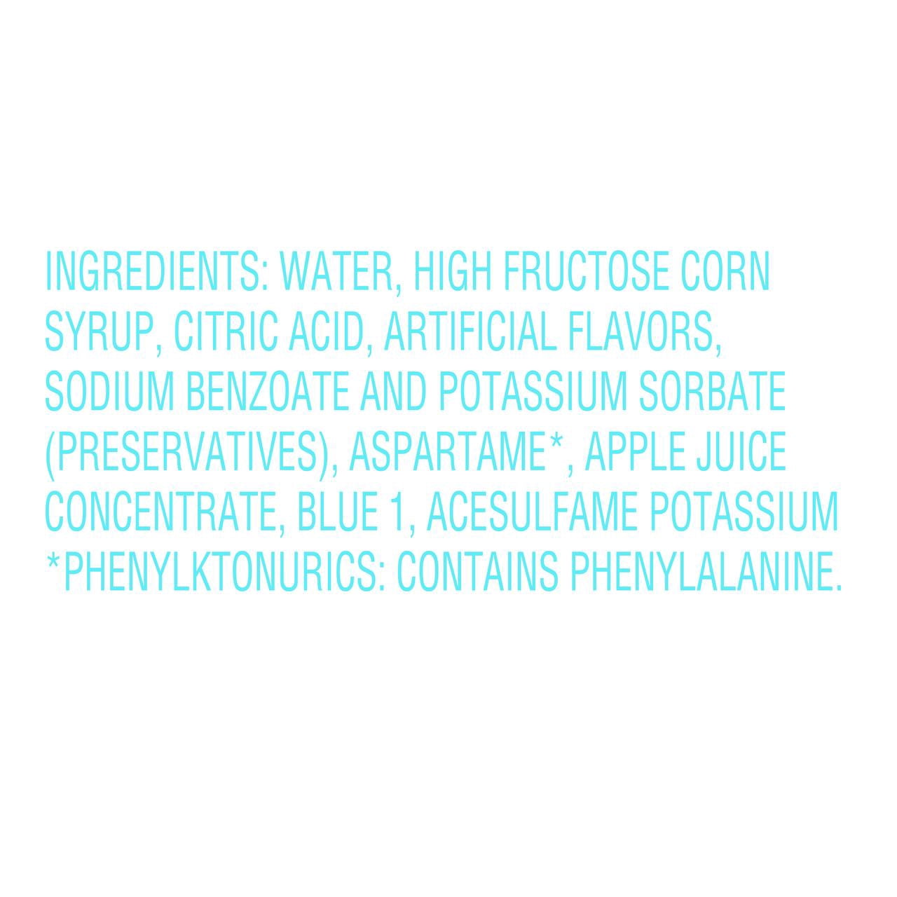Dairymens Blue Raspberry Flavored Fruit Drink, 1 Gallon Jug, Liquid, Smooth