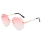 thumbnail image 1 of Gafas de sol decorativas de metal sin marco para mujer para fotografía callejera, gafas de moda, 1 of 5