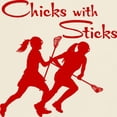 thumbnail image 3 of CafePress - CHICKS WITH STICKS Light T Shirt - Men's Classic Graphic T-Shirt, 3 of 4