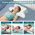 thumbnail image 2 of Cervical Pillow for Neck Pain Relief Contour Memory Foam Ergonomic, 2 of 8