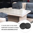 thumbnail image 4 of Non Slip Furniture Pads 1-1/2" (38mm x 10mm), 4Pcs Round Rubber Feet Anti-Scratch, 4 of 7