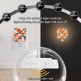 thumbnail image 4 of Yayeee LED Night Lights with Motion Detectors Auto Dusk to Dawn Light Sensors, 2 Pack, Flowers Pattern, 4 of 7