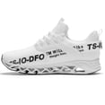 thumbnail image 2 of Sneakers for Men Slip on Fashion Sport Running Tennis Athletic Walking Shoes Gym Runner Trail Shoes White Size 11, 2 of 13