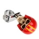 thumbnail image 5 of Perilla del volante, perilla suicida del volante del cráneo Perilla del mango eléctrico del automóvil para camiones Tractores Barcos (Diámetro del anillo de fijación: aprox. 3 cm/1,2 pulgadas)(*01), 5 of 5