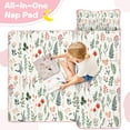thumbnail image 4 of Pioneer Flower Floral Print Pattern Toddler Nap Mats for Kids Preschool,Sleeping Mat Bag or Kids,Toddler Sleeping Bag,Toddler Nap Mat or Daycare, 4 of 6
